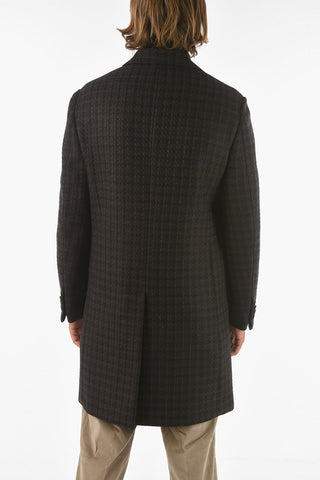 ZZEGNA Cashmere-blend Single-breasted Chesterfield Coat