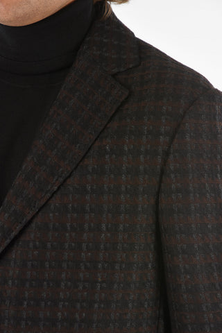 ZZEGNA Cashmere-blend Single-breasted Chesterfield Coat