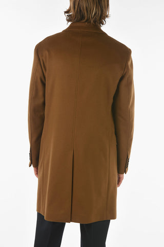ZZEGNA wool and cashmere double breasted Chesterfield coat