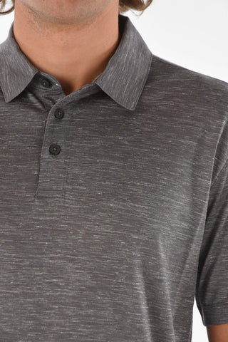 ZZEGNA 3-button wool and flax polo shirt