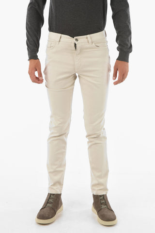 Stretched 5-pocket Pants City Fit 18cm