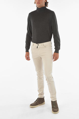 Stretched 5-pocket Pants City Fit 18cm