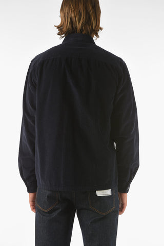 ZZEGNA double breast pocket corduroy shirt