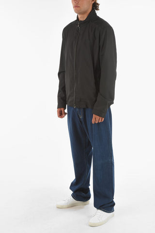 ID Nylon VALENCIA Windbreaker with Eco-Leather Details