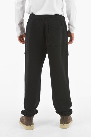 ZZEGNA Drawstring Waist Sweat Joggers