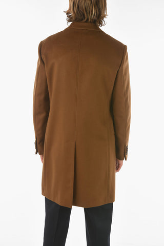 ZZEGNA wool and cashmere chesterfield coat