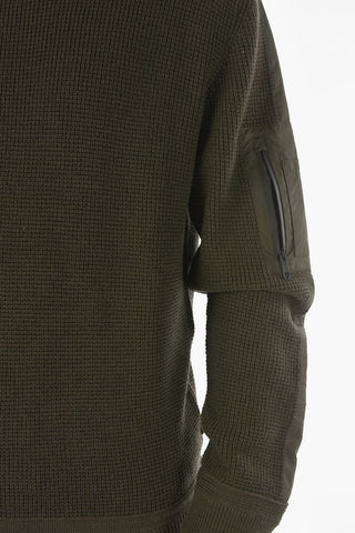 ZZEGNA Maglia Girocollo in Lana a Tinta Unita