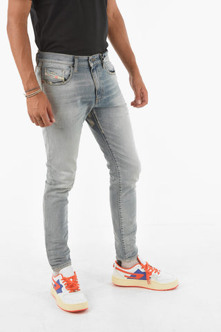 15cm visible stitching  D-STRUKT-SP21 Slim Fit Jeans L32
