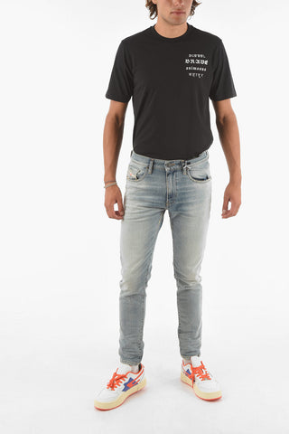 15cm visible stitching  D-STRUKT-SP21 Slim Fit Jeans L32