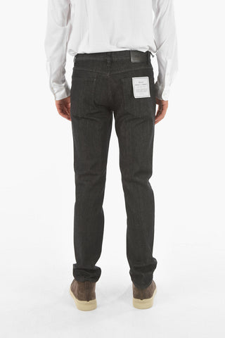 ZZEGNA 18cm stretch denim slim fit jeans