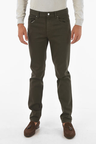 Z ZEGNA 5 Pocket Slim Fit Pants