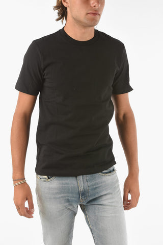 T-Shirt Girocollo T-JUST in Cotone con Logo in Applicazione
