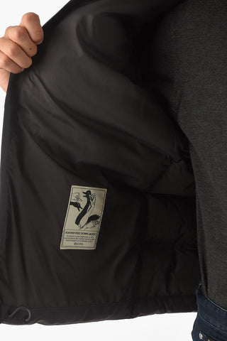 ZZEGNA Two-tone Hooded Bomber