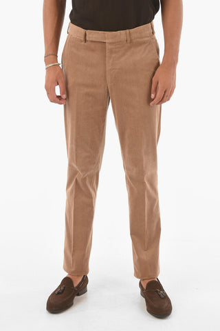 Pantaloni CASHCO Slim Fit in Velluto a Coste