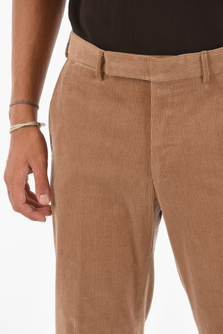 Pantaloni CASHCO Slim Fit in Velluto a Coste