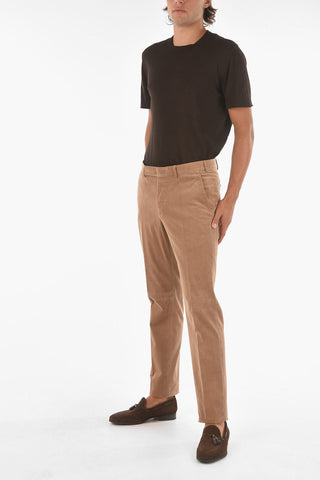 Pantaloni CASHCO Slim Fit in Velluto a Coste