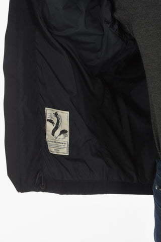 ZZEGNA Bomber with Two-tone Removable Hood