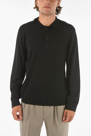 ZZEGNA Wool Polo Neck Sweater