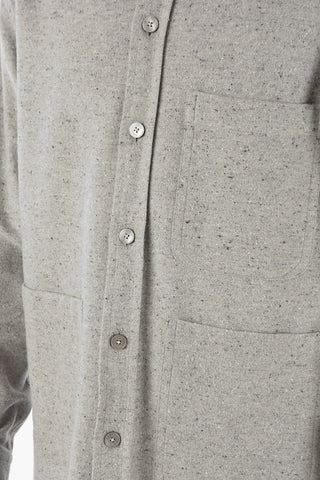 ZZEGNA camicia a 3 tasche con collo francese