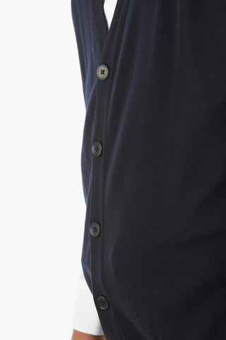 ZZEGNA V-neck Wool Lightweight Vest