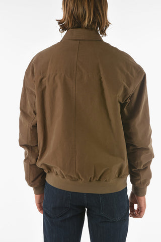 ZZEGNA Bomber con Chiusura a Zip e Colletto