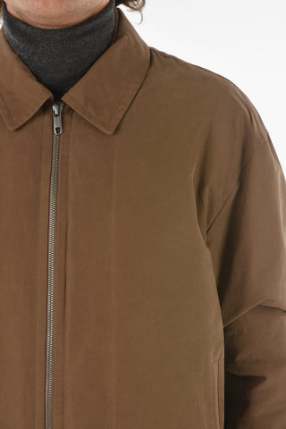 ZZEGNA Bomber con Chiusura a Zip e Colletto