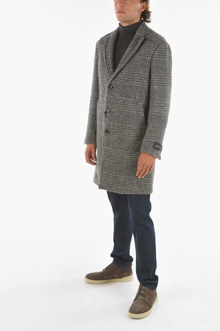 Z ZEGNA District Check Wool Blend Coat