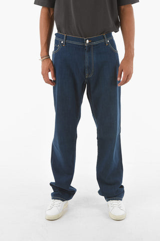 ID LUXURY DENIM Dark-wash 5-pocket Jeans 22cm