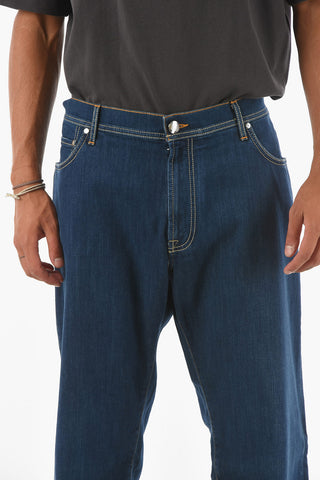 ID LUXURY DENIM Dark-wash 5-pocket Jeans 22cm