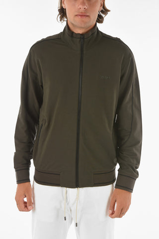 ZZEGNA ZIp Closure Sweatshirt with Logo