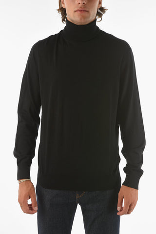 ZZEGNA Wool Lightweight Turtleneck Sweater