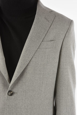 Z ZEGNA 2 Button Flap Pocket Wool Suit