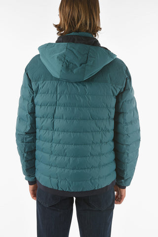 ZZEGNA Bomber with Two-tone Removable Hood