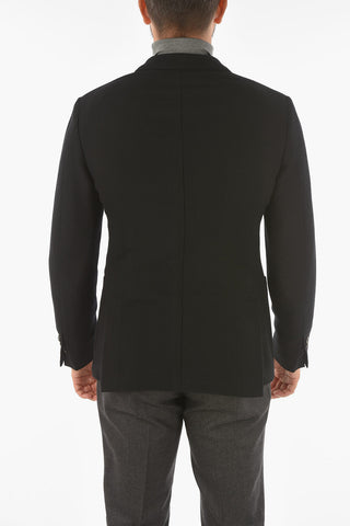 ID blazer in lana vergine due spacchi