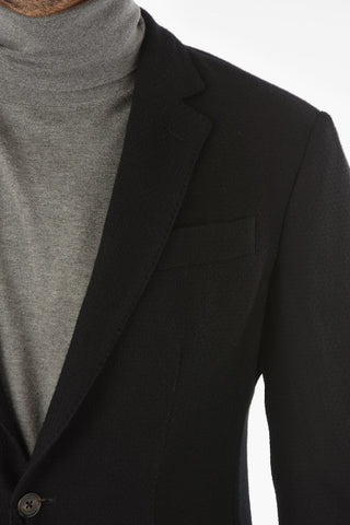ID blazer in lana vergine due spacchi