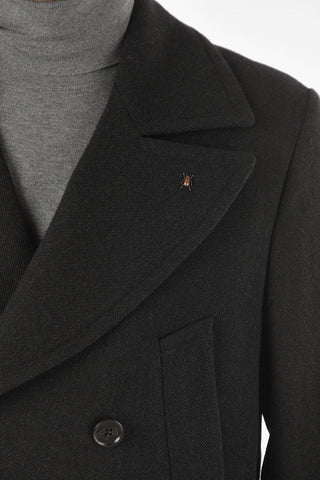 CC COLLECTION cappotto Chesterfield doppio petto in lana vergine