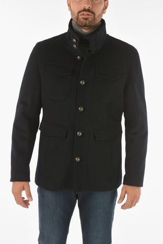 CC COLLECTION peacoat in misto lana