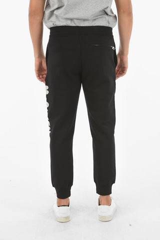 Pantaloni Jogger con Logo in Lettering Laterale
