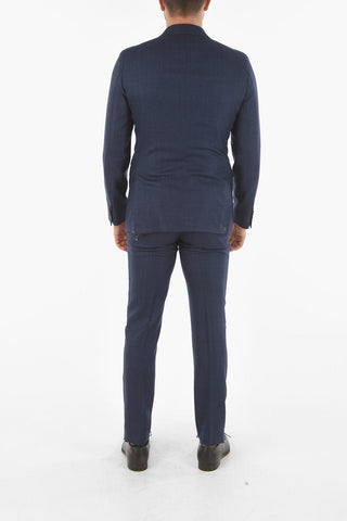 CC COLLECTION peak lapel 2-button double breasted REWARD suit drop 7R