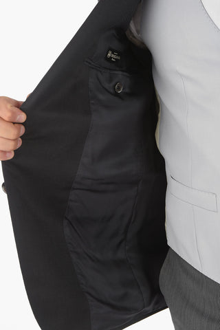 virgin wool CERIM. ACADEMY peak lapel 3 piece waistcoat suit drop 7R