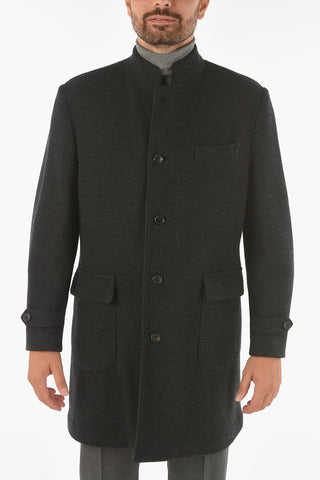 virgin wool SPORTSWEAR coat
