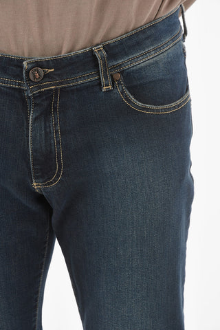 CC COLLECTION 17cm stretch denim straight fit jeans