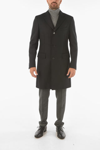 CC COLLECTION virgin wool chesterfield coat