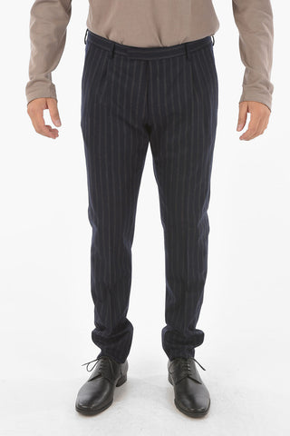 CC COLLECTION awning striped RETAILORED side vents notch lapel 2-button suit