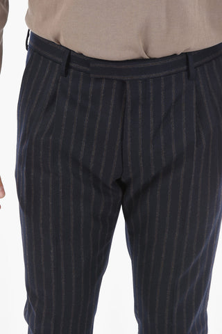 CC COLLECTION awning striped RETAILORED side vents notch lapel 2-button suit