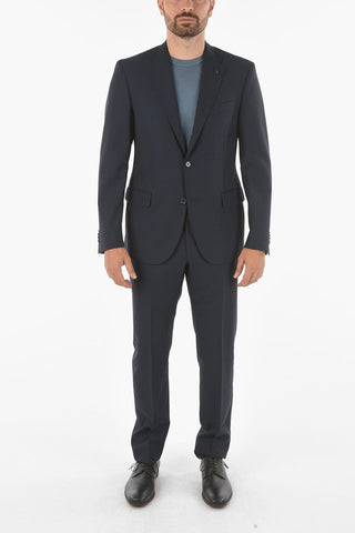 CC COLLECTION awning striped RIGHT notch lapel 2-button suit drop 7R