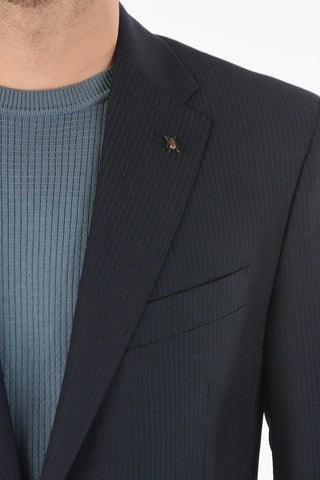 CC COLLECTION awning striped RIGHT notch lapel 2-button suit drop 7R