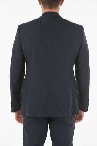 CC COLLECTION awning striped RIGHT notch lapel 2-button suit drop 7R