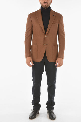 side vents notch lapel 2-button LEADER SOFT blazer drop 7R