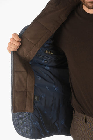 Cashmere Blend LEADER SOFT Blazer with Removable Chest Piece